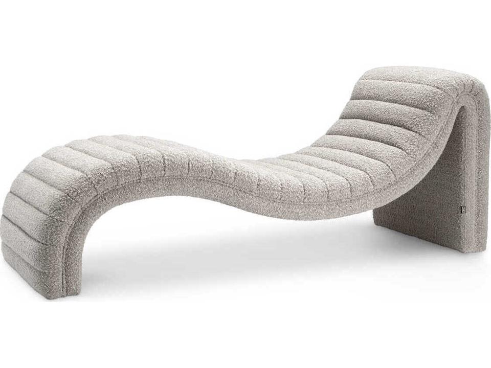 Pioneer Boucle Grey Chaise Longue