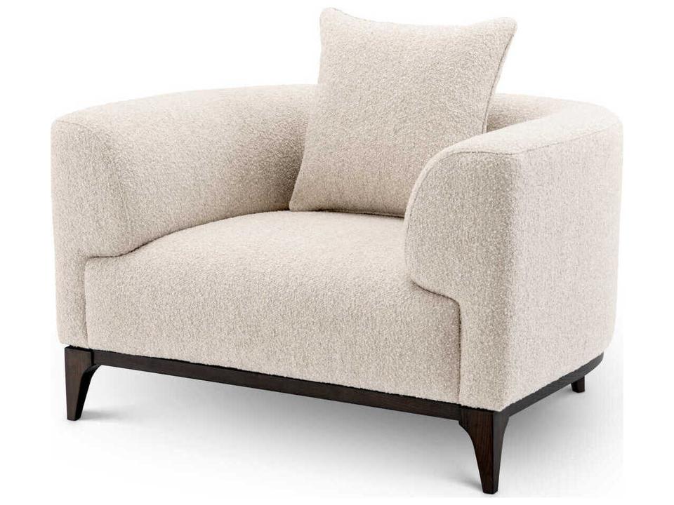 Brannan Chair and a Half Bouclé White