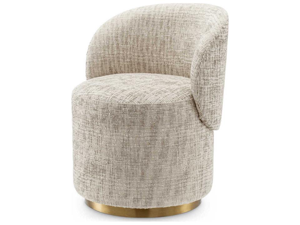Greer Upholstered Armless Dining Side Chair in Creststone Beige
