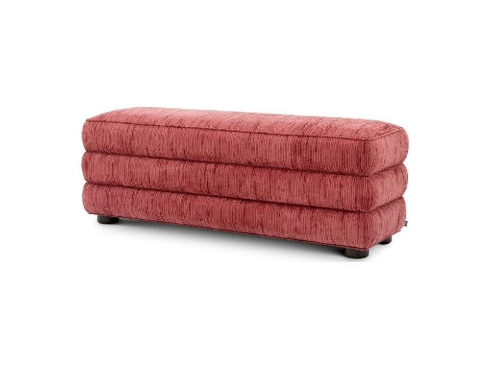 Ethnicraft Bench Helmsley Terren Bordeaux