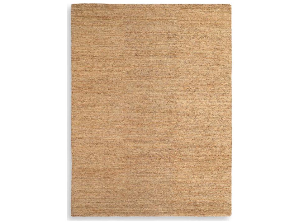Carnegie Large Area Rug in Beige 118 x 157 Inches