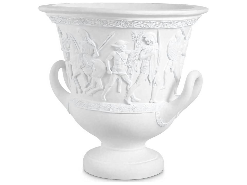 White Finish Planter