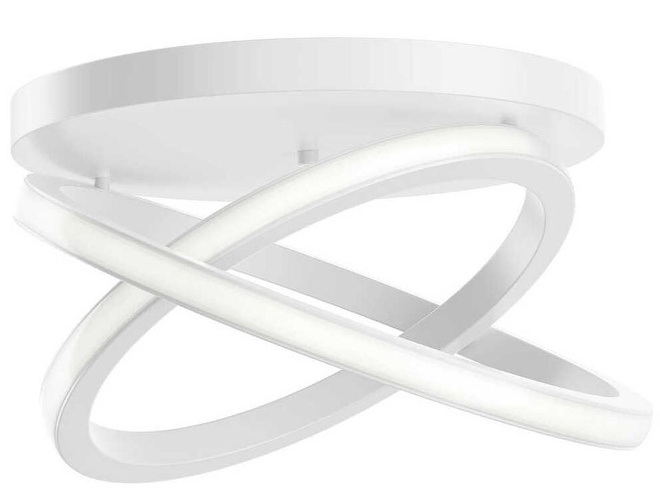 Caputo 2-Light White LED Flush Mount