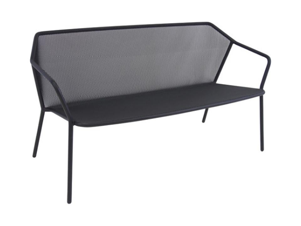 Darwin Steel Metal Outdoor Loveseat