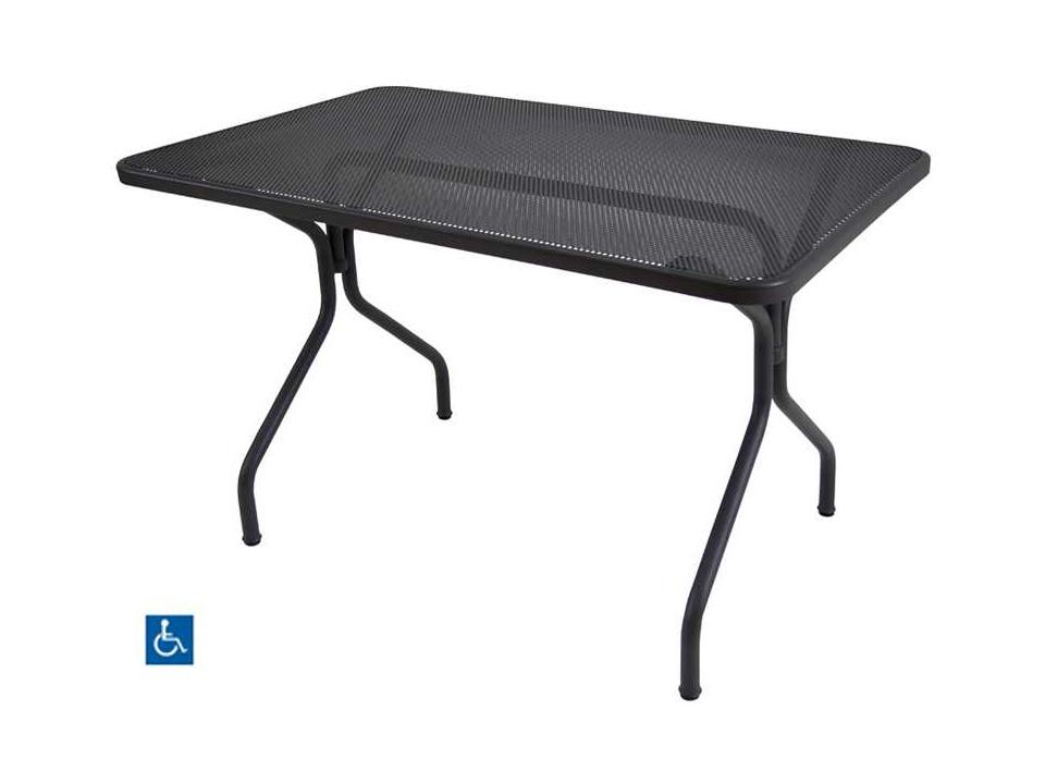 Cambi 48 Inch x 32 Inch Rectangular Steel ADA Table