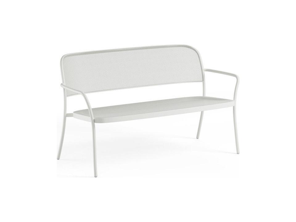 Cafe Steel Metal Loveseat