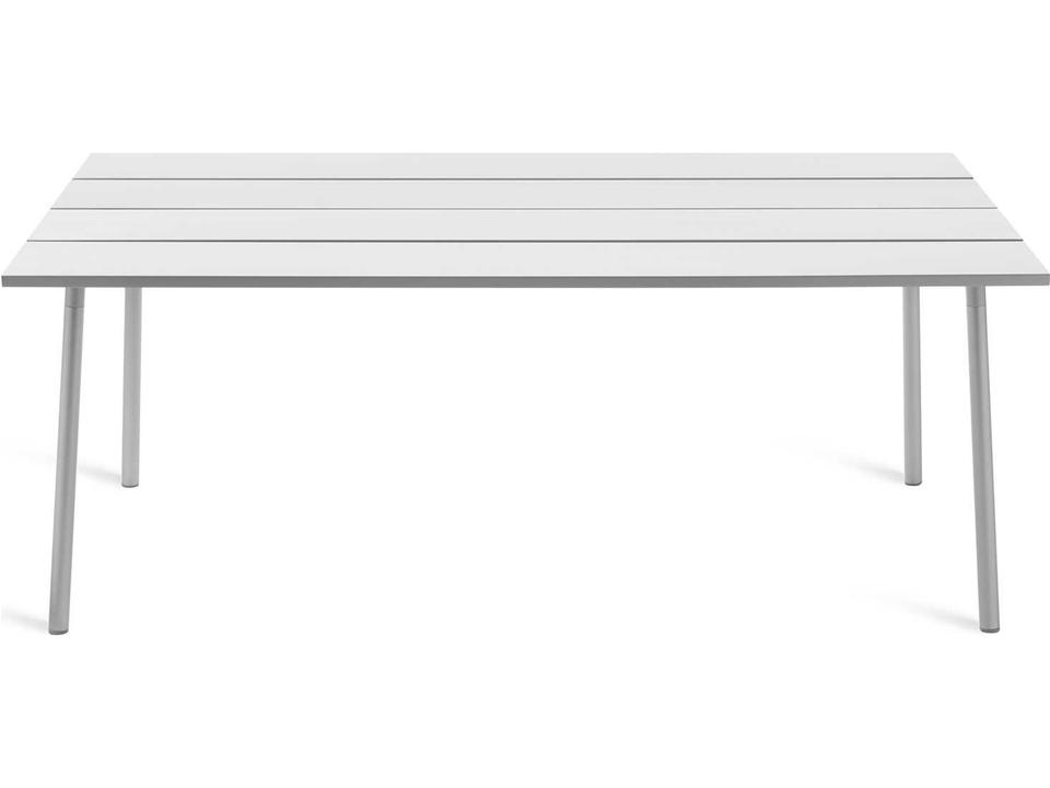 Run By Sam Hecht And Kim Colin Aluminum Clear Anodized Rectangular Dining Table