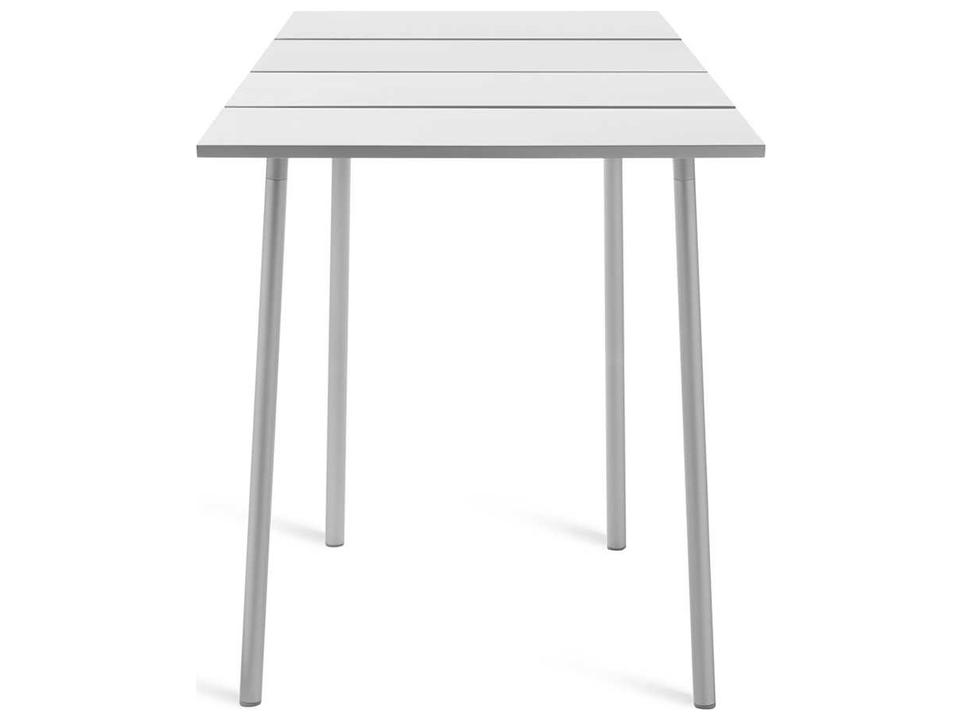 Run By Sam Hecht And Kim Colin Aluminum Clear Anodized Square Bar Table