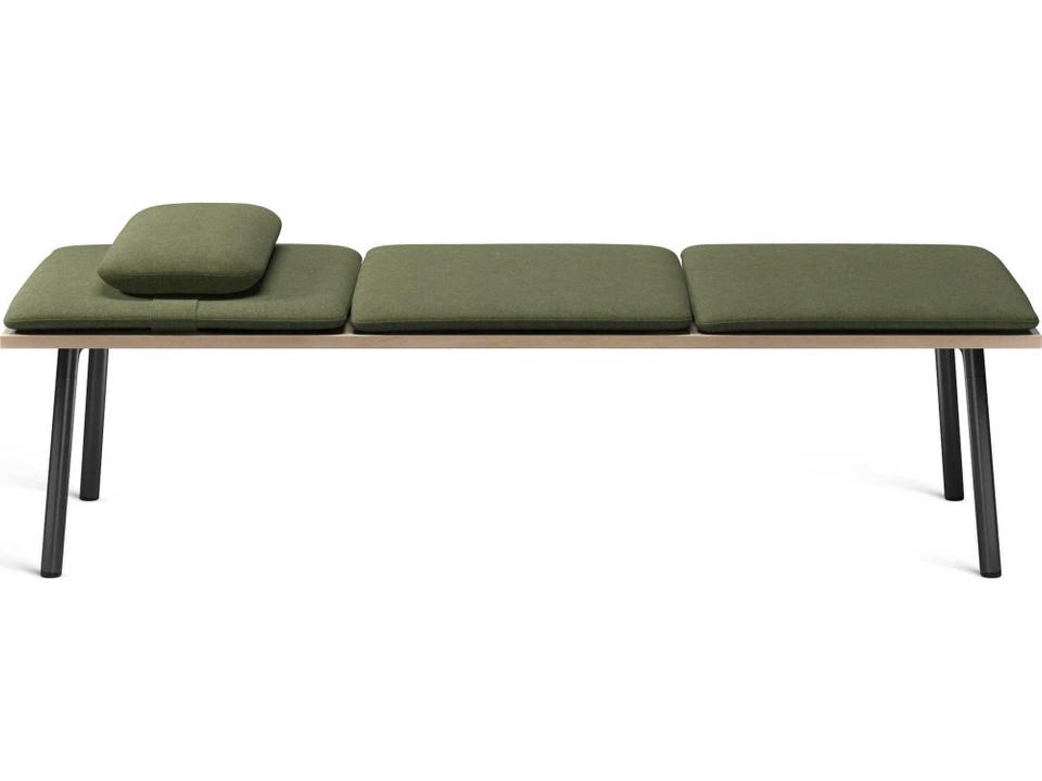 Emeco Run By Sam Hecht And Kim Colin Accent Outdoor Bench