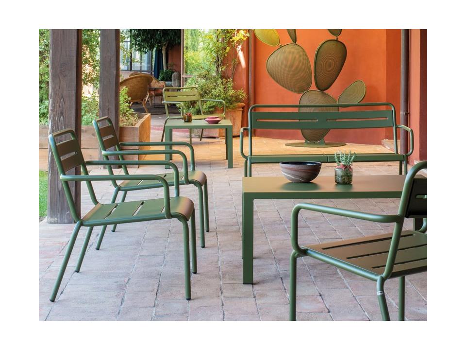 Star Steel Patio Lounge Set