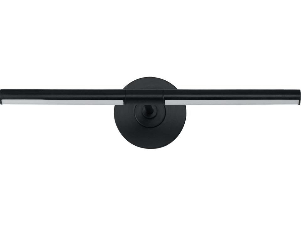Dorian LED Picture Light in Matte Black with Adjustable Tubes