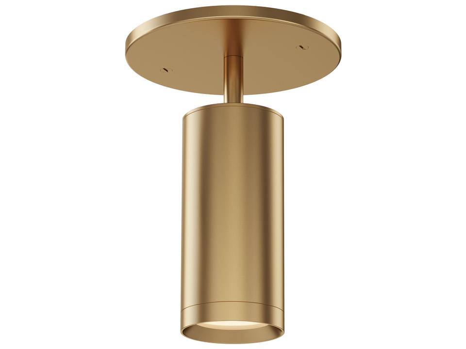 Pullman 1-Light Natural Aged Brass Spot Light