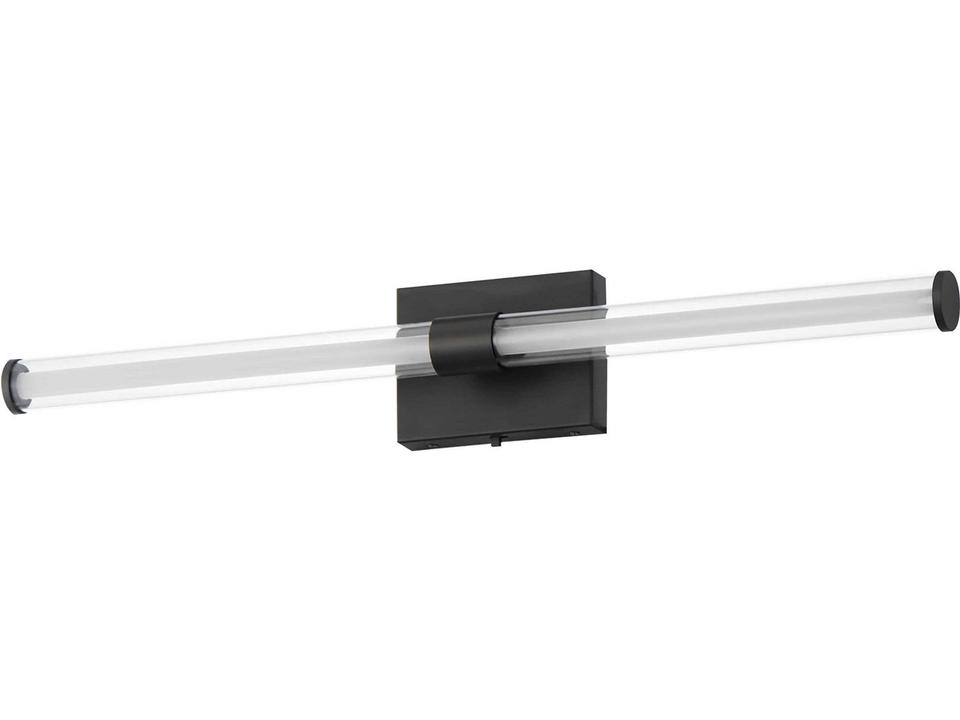 Fuse 1-Light Black Vanity Light