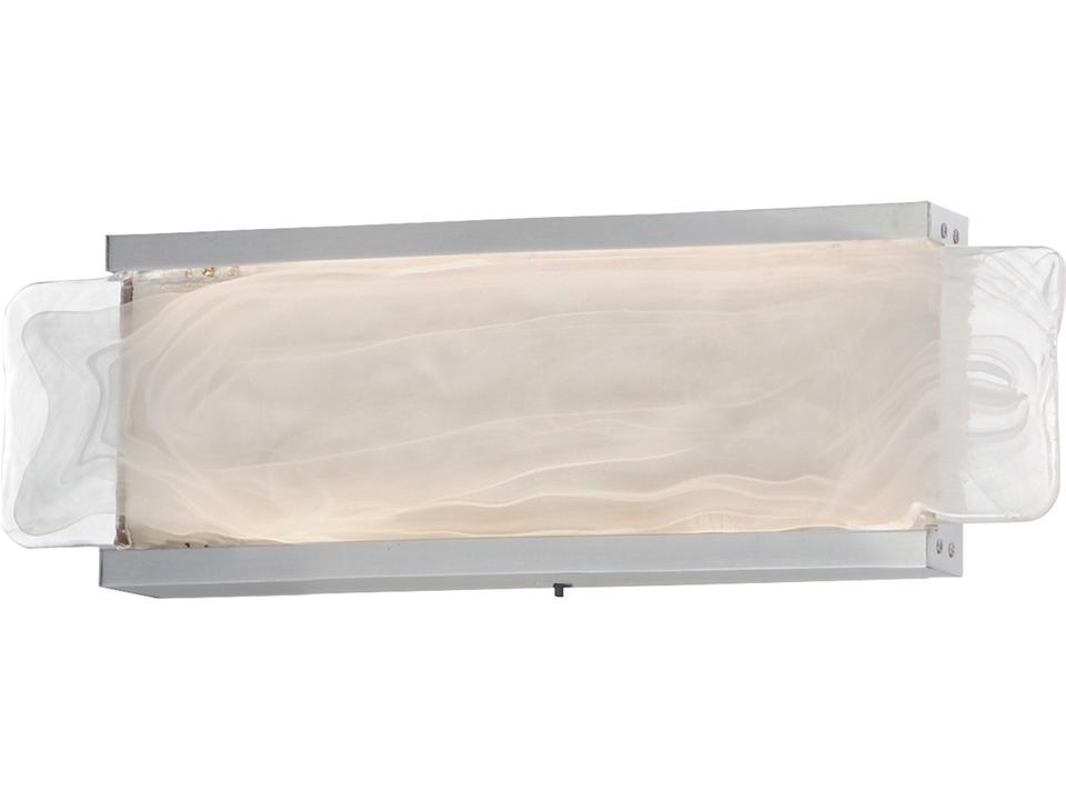 Celine 1-Light Satin Nickel Vanity Light
