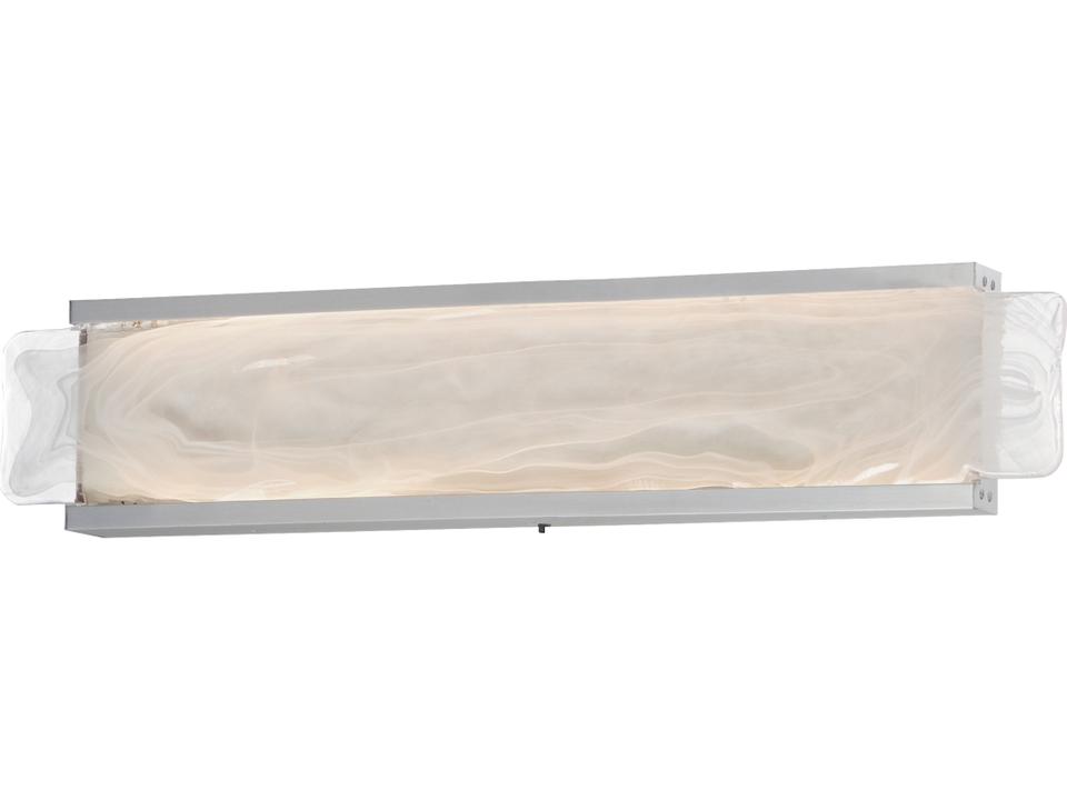 Celine 1-Light Satin Nickel Vanity Light