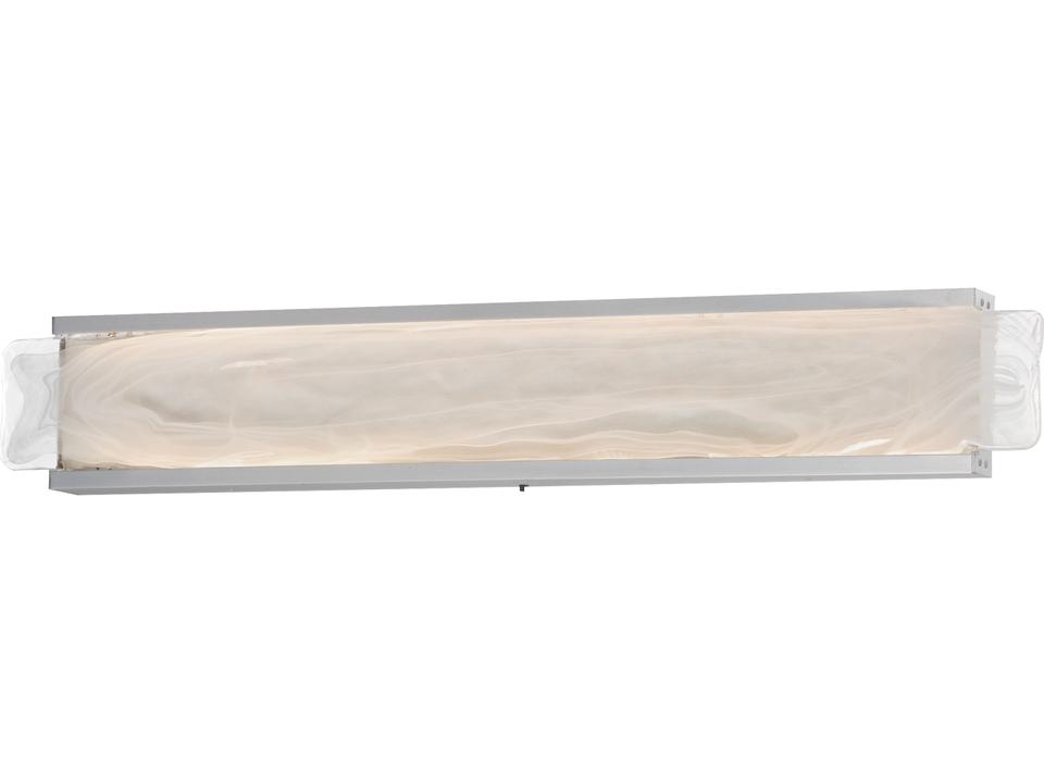 Celine 1-Light Satin Nickel Vanity Light
