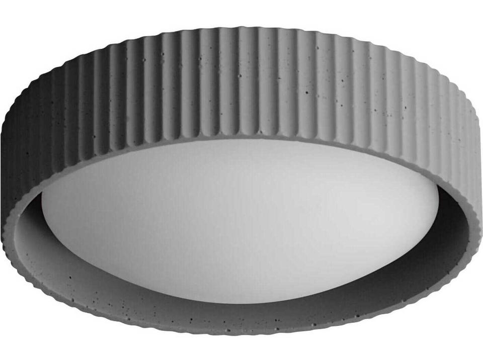 Souffle 1-Light 10-Inch Integrated LED Flush Mount in Gray