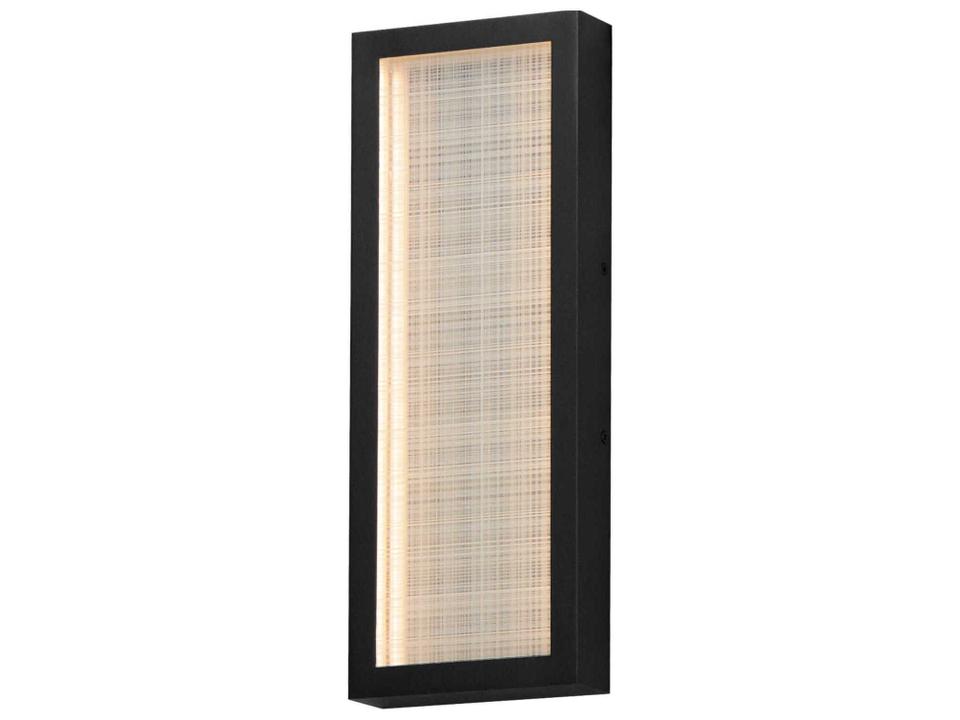 1-Light Black Vanity Light