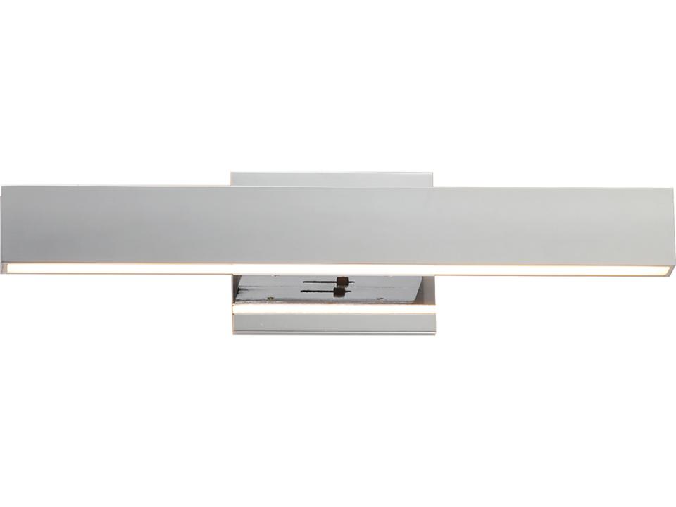 Alumilux 2-Light Polished Chrome Vanity Light