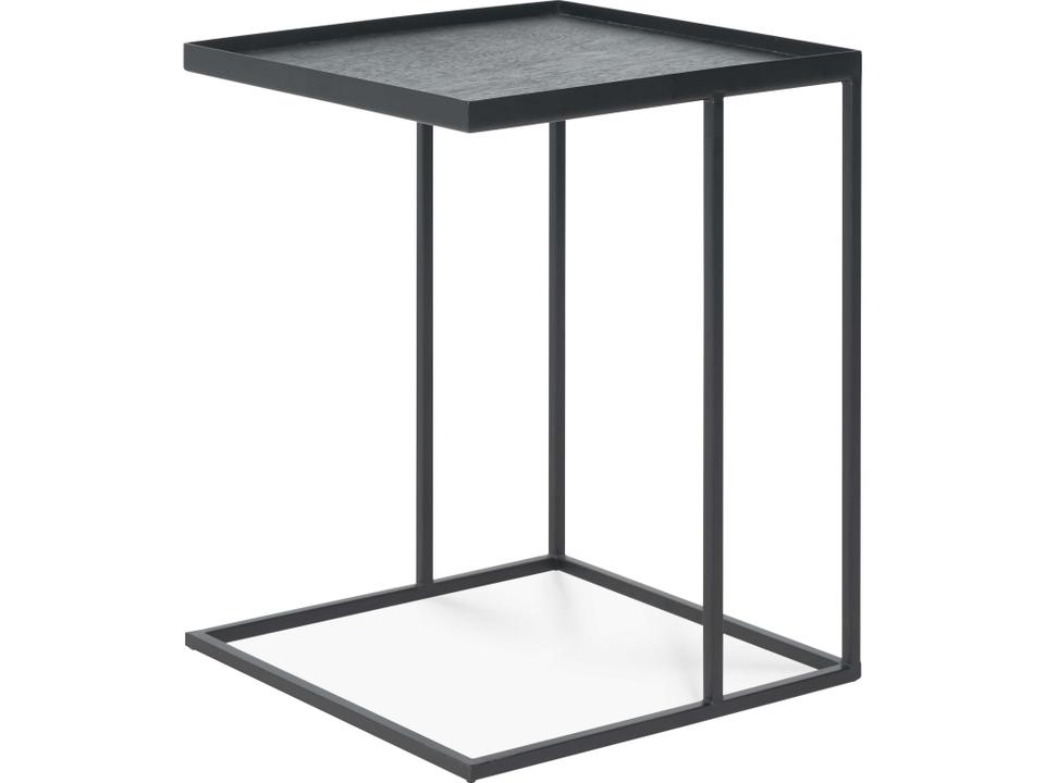 Tray Small Side Table Black