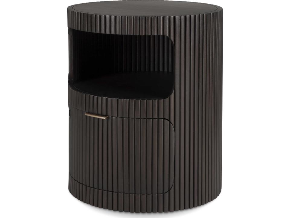 Boomerang Drawer Unit in Dark Brown Mahogany