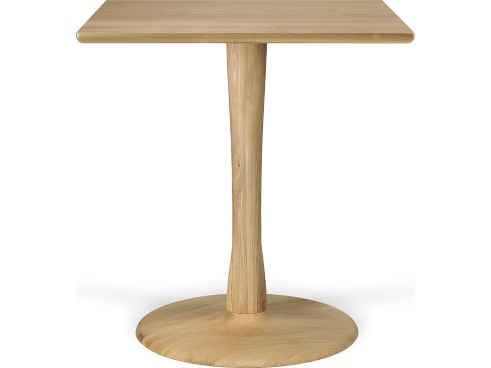 Torsion Square Dining Table in Solid Oak