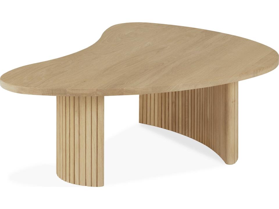 Boomerang Oak Coffee Table