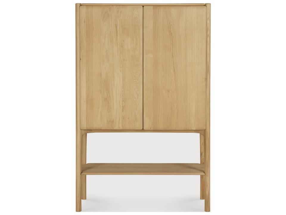 Pi Cupboard Oak 2 Doors