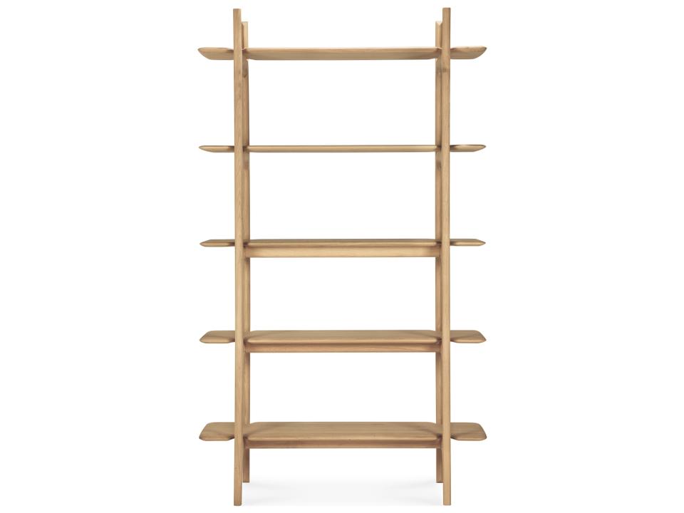 Pi Rack Oak 5 Shelves