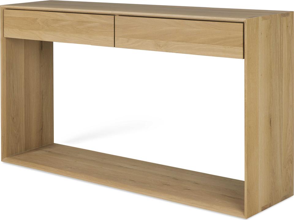 Nordic Oak Console Table