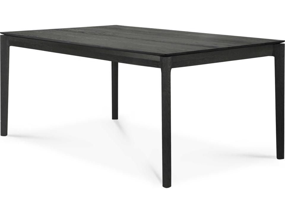 Bok Extendable Dining Table in Black Oak