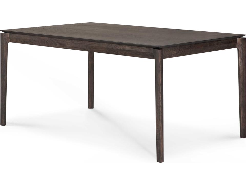 Bok Extendable Dining Table in Brown Oak