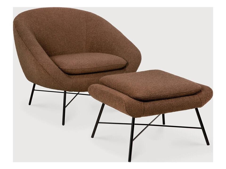Barrow Chair and Ottoman Set