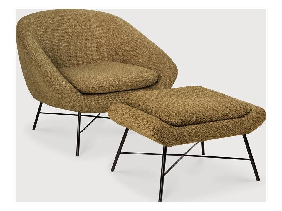 Barrow Chair and Ottoman Set