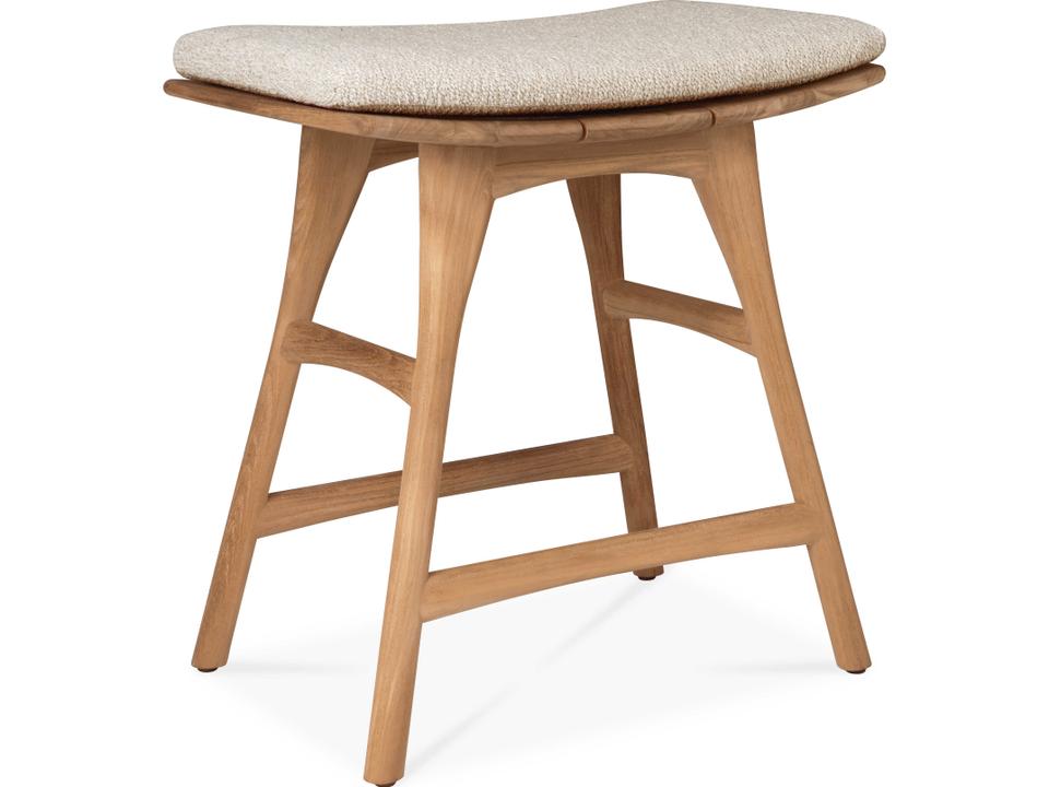 Osso Teak Outdoor Stool