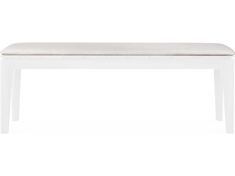 Bok Off White Bench Cushion