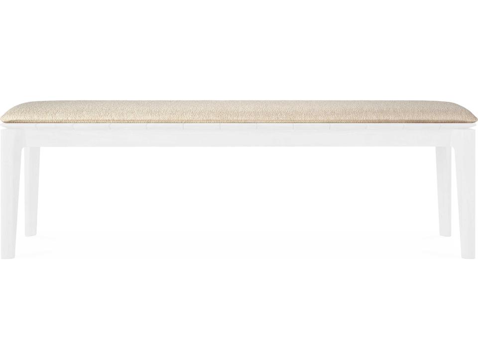 Bok 64-Inch Polypropylene Outdoor Bench Cushion in Natural