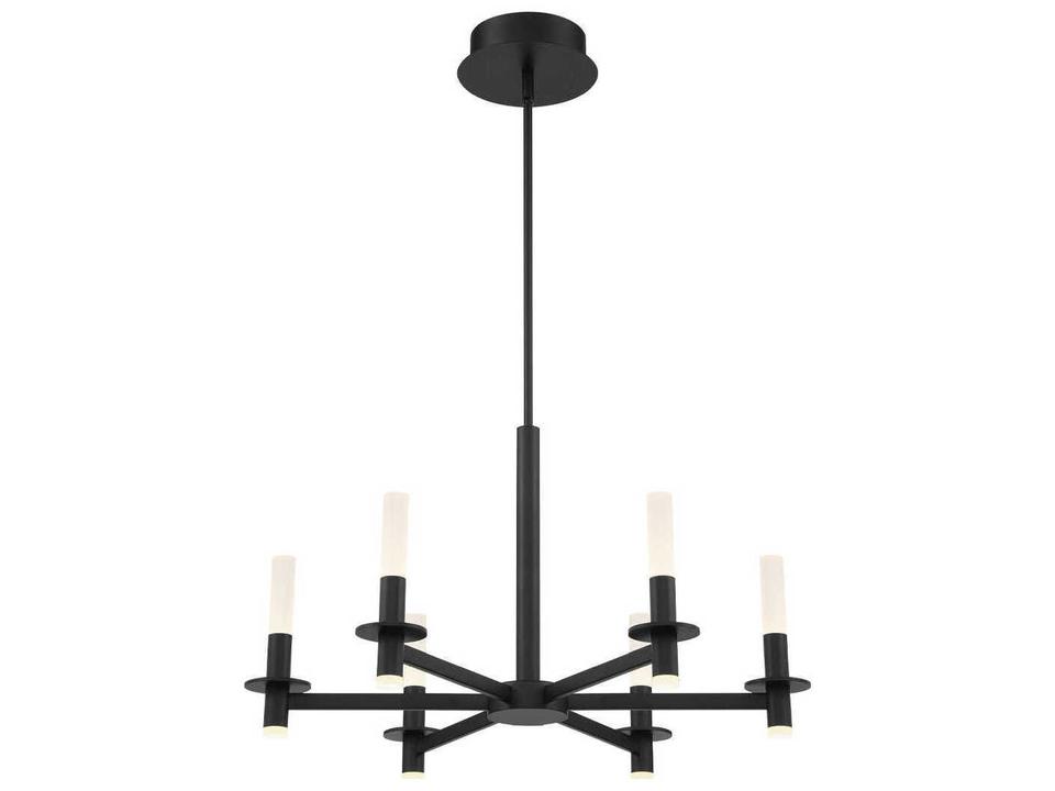 Torna 6-Light Black Candelabra Chandelier