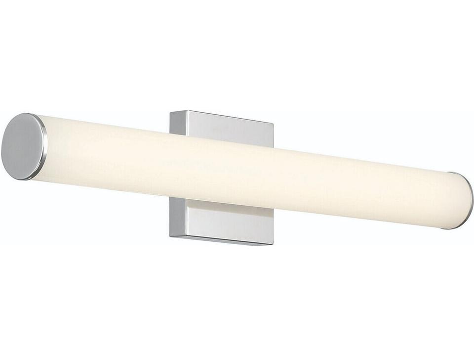 Stepridge 24 Inch Integrated LED Outdoor Wall Sconce in Chrome