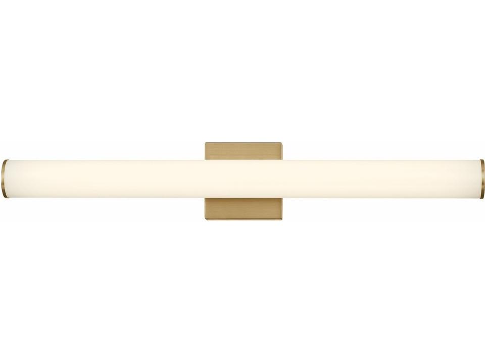 Stepridge 30-Inch Integrated LED Outdoor Wall Light in Gold