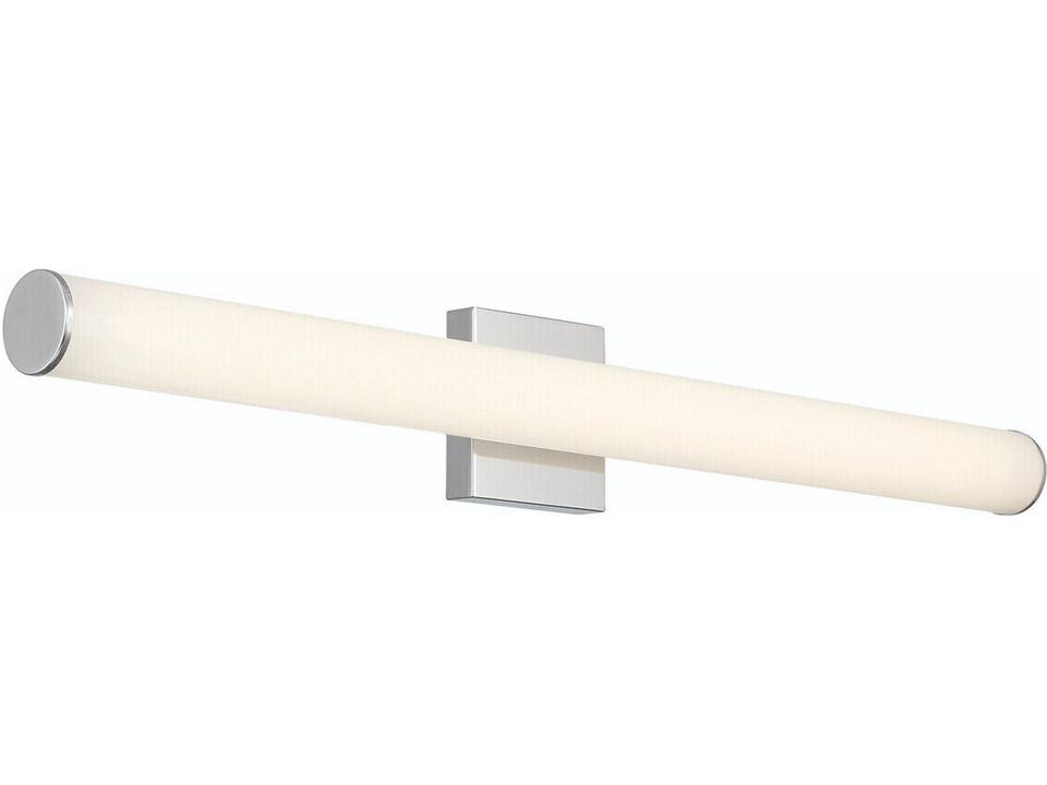Stepridge 36-Inch Integrated LED Wall Sconce in Chrome with Selectable CCT