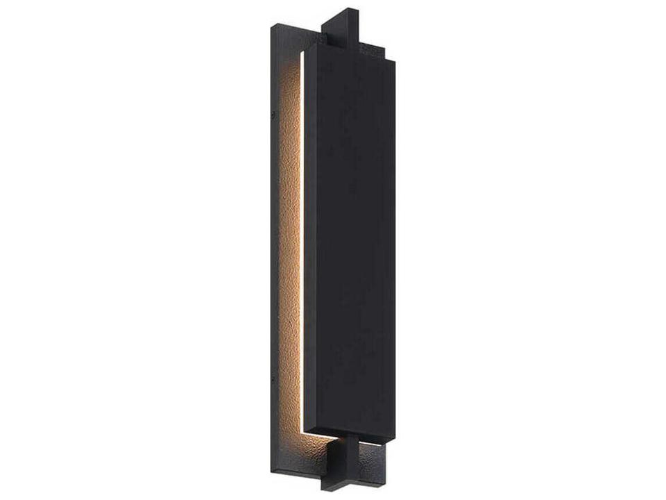 Tribek Integrated LED Outdoor Wall Sconce in Matte Black
