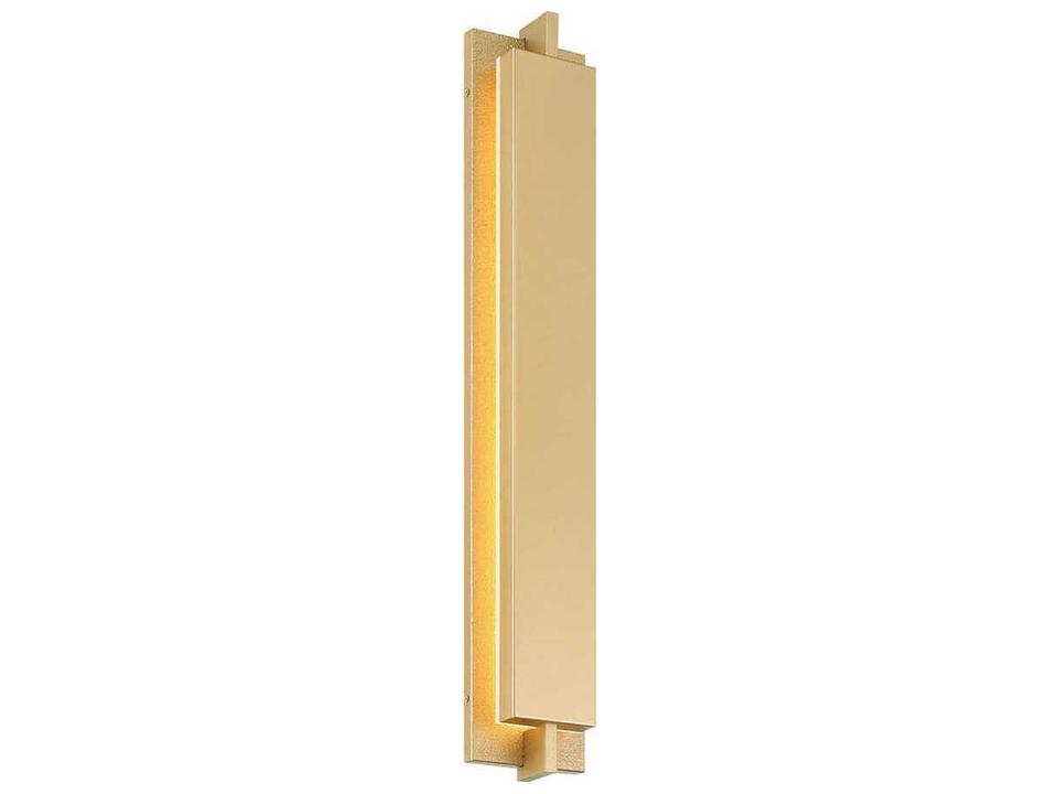 Tribek 1-Light 32-Inch LED Outdoor Wall Sconce in Gold