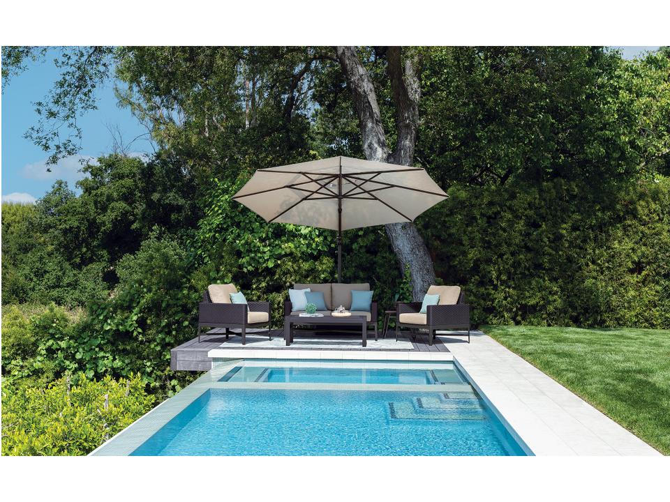 Treasure Garden AKZPLX Plus Starlux 13 Foot Octagon Cantilever