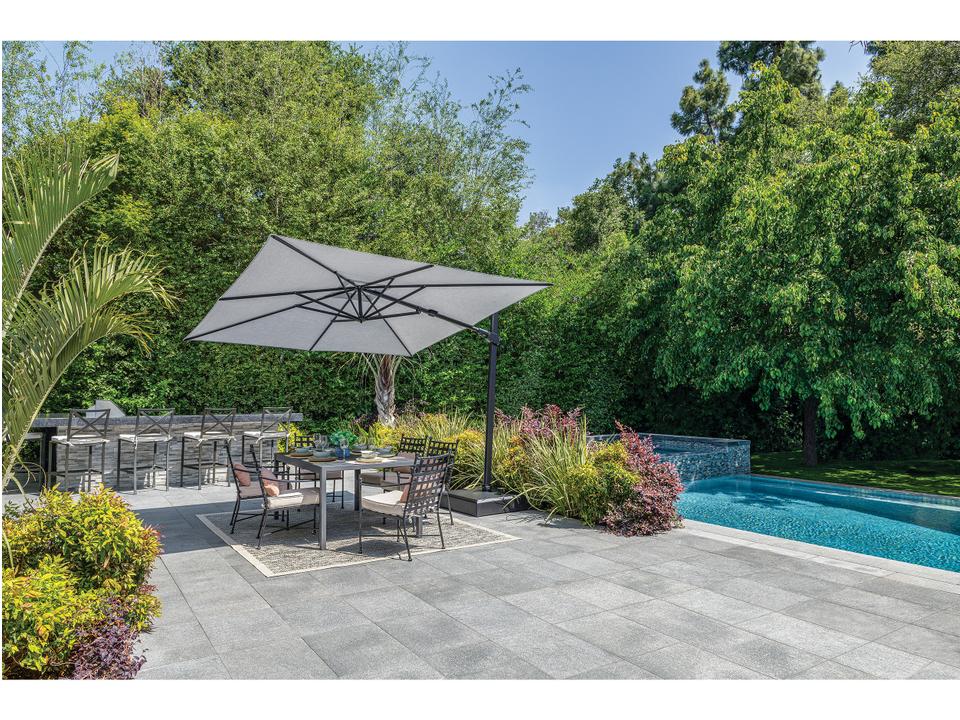 Special Order Sunbrella 10 Foot AG25TSQR Square Cantilever Patio Umbrella