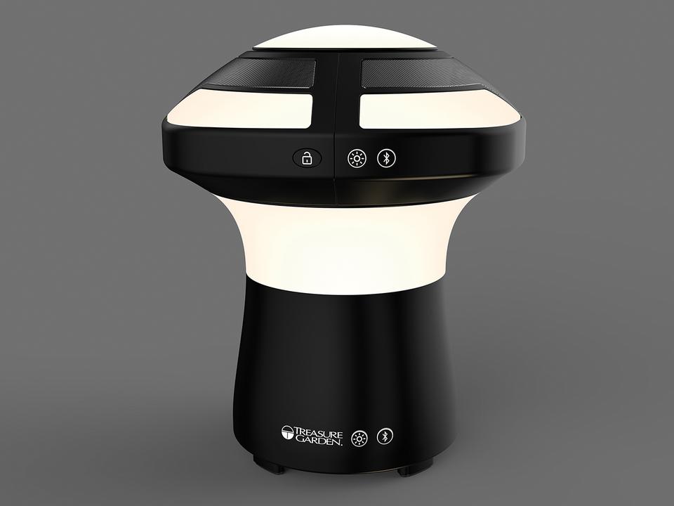 EVO Dual-Light Sound Pod with Bluetooth Speaker and USB Charging
