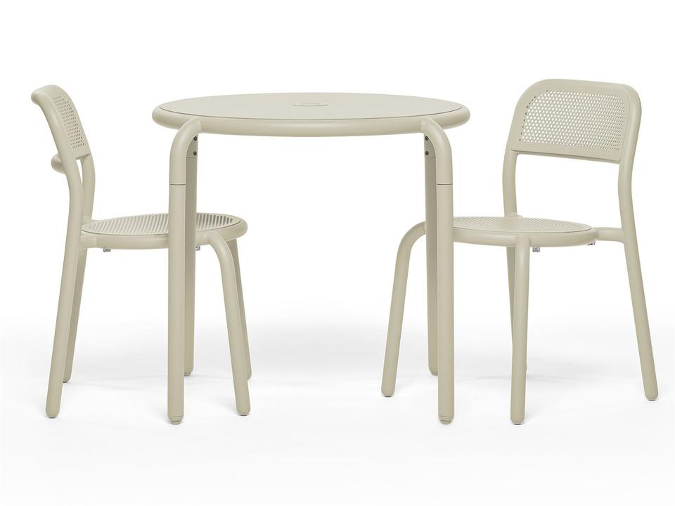 Toni Bistreau Set W/ Chairs Desert Dining Set