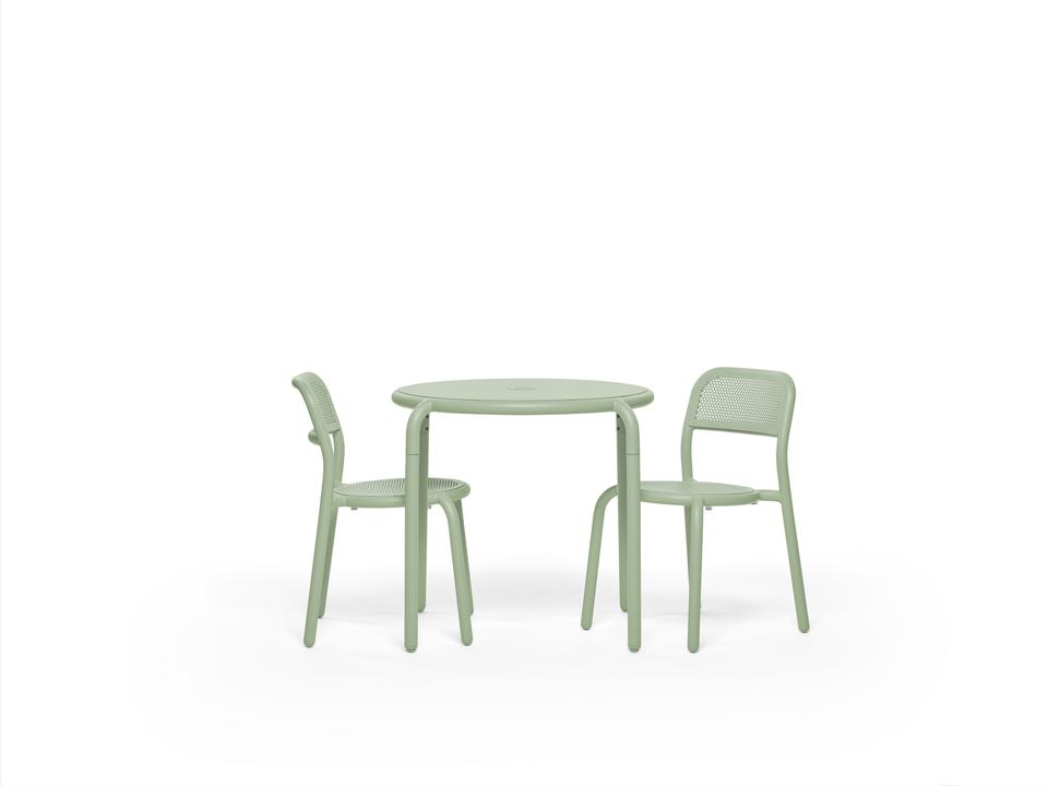 Toni Bistro Set in Mist Green