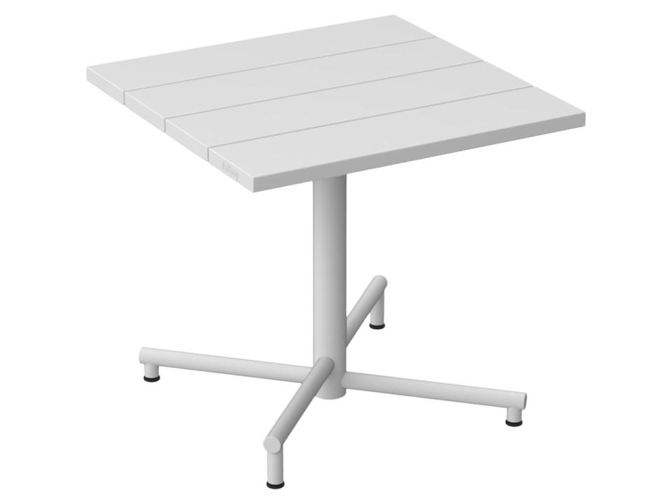 Fred's Square Bistreau Light Grey Table