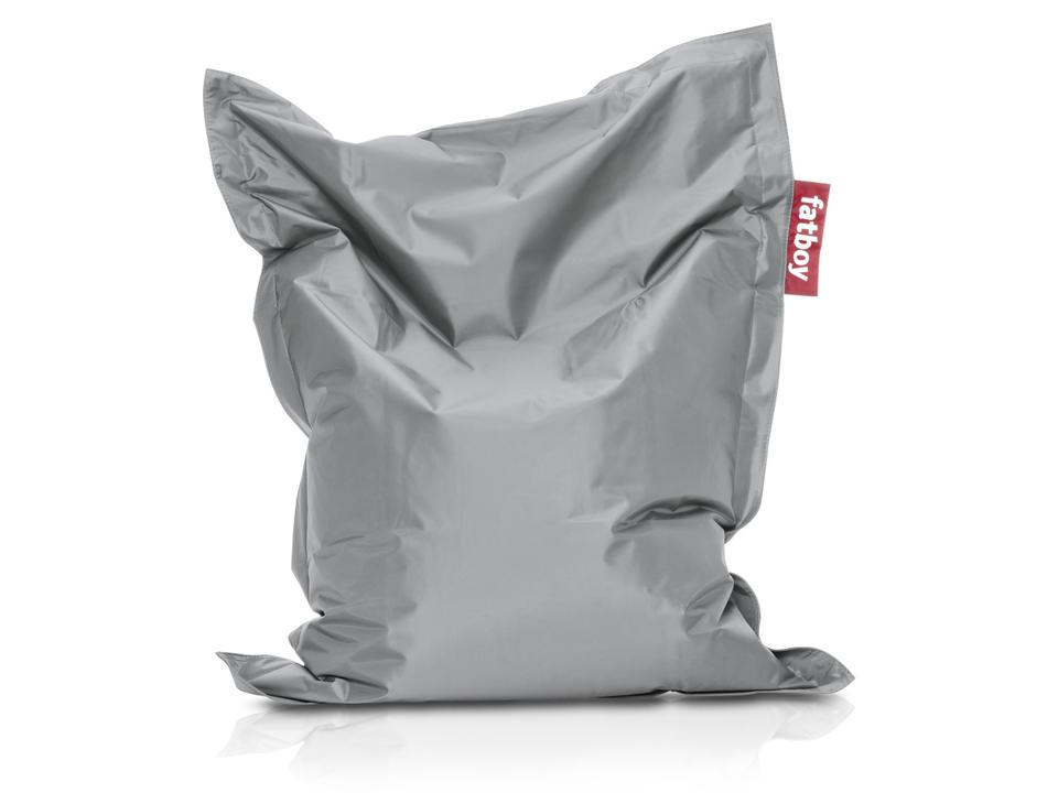 Junior Durable Nylon Bean Bag Chair in Dark Grey